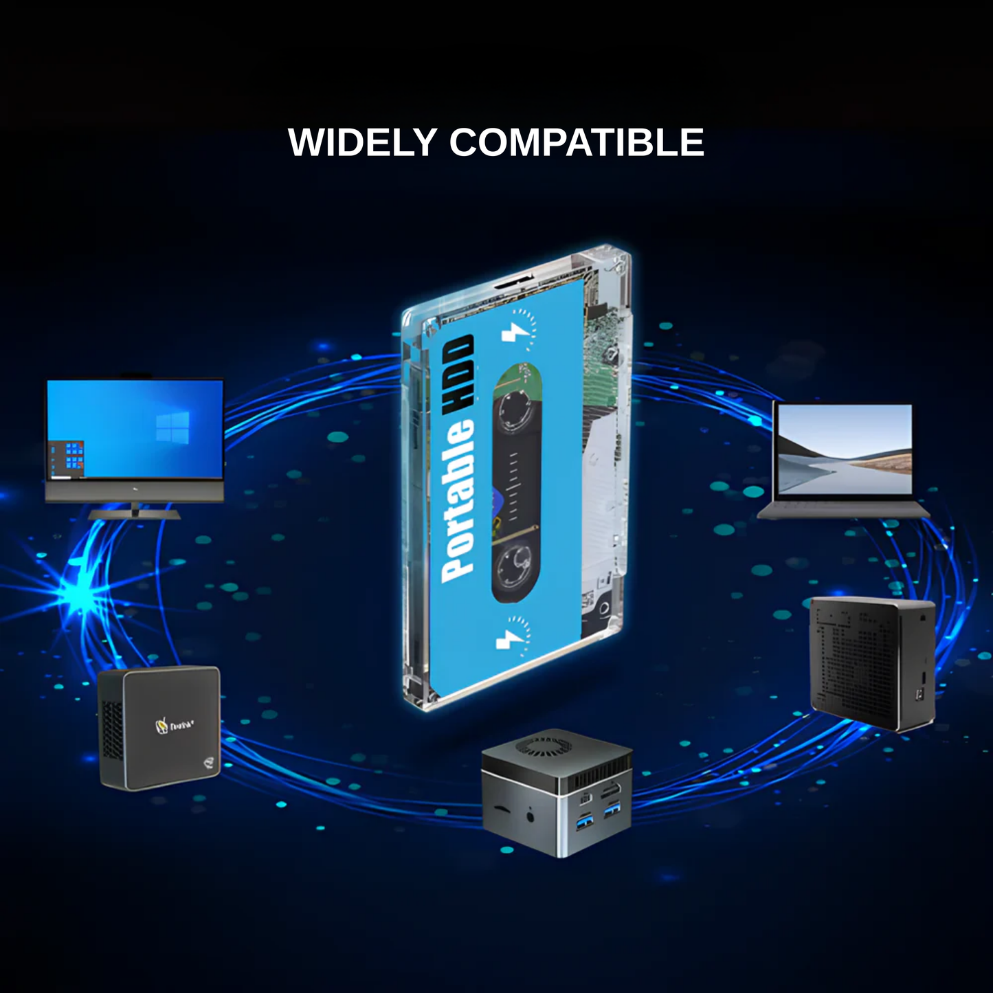Pixora 55,000+ Portable Game Disc